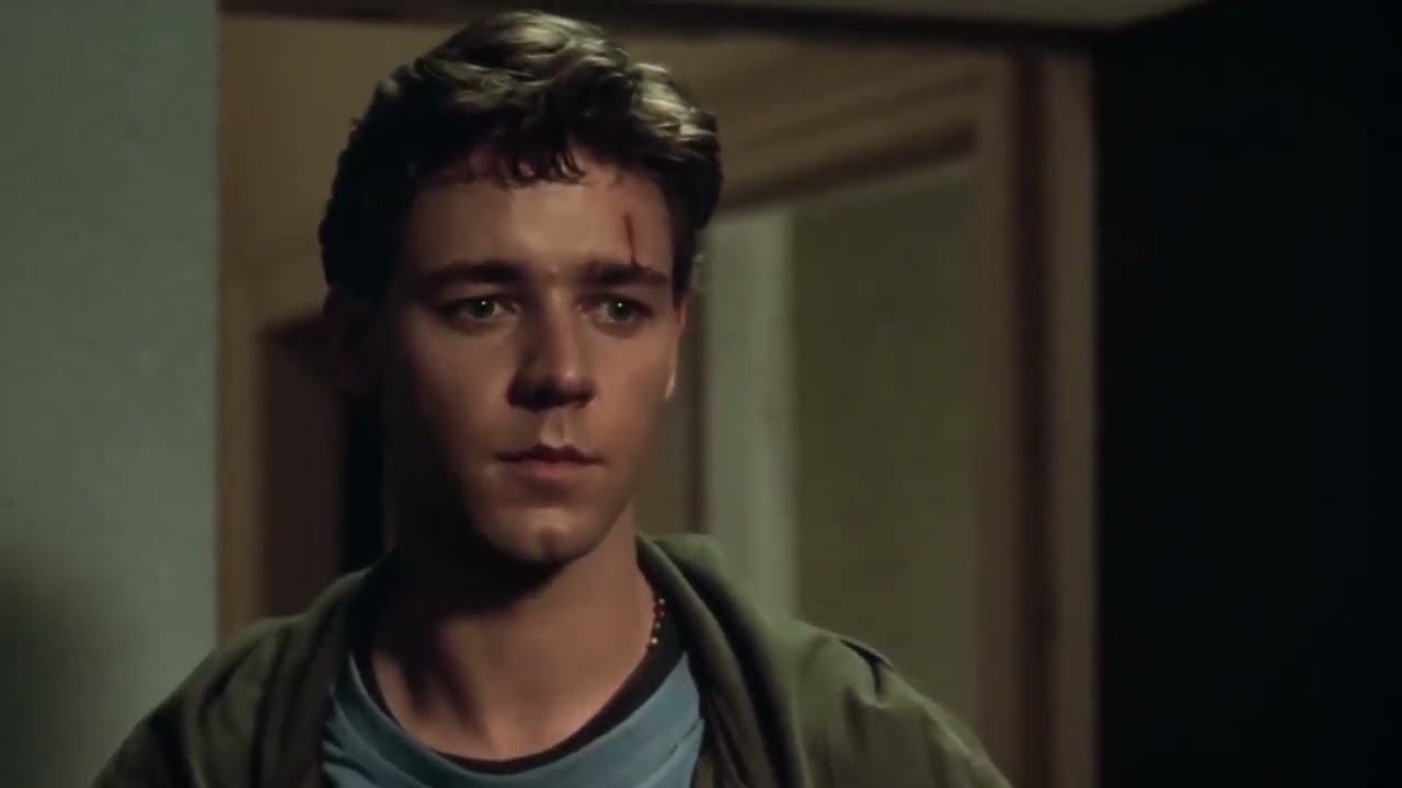 Basic white briefs for a young, and so handsome, Russell Crowe (Proof - 1991)