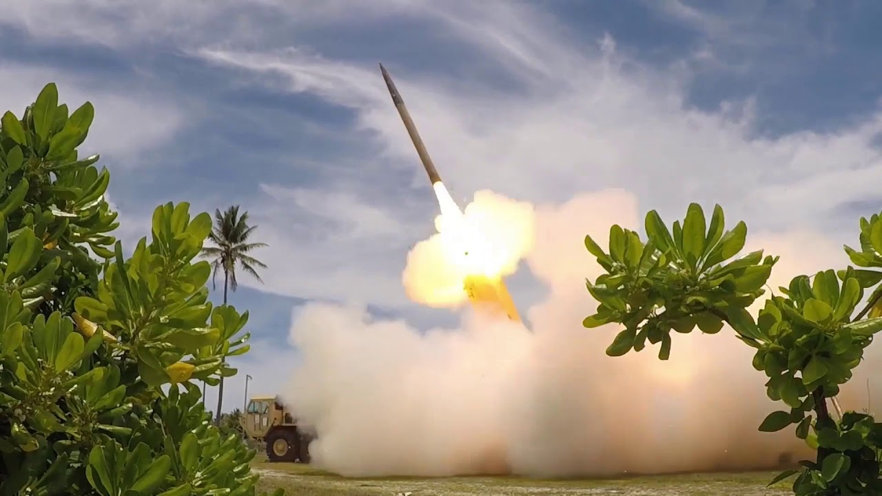 THAAD anti ballistic missile defense system