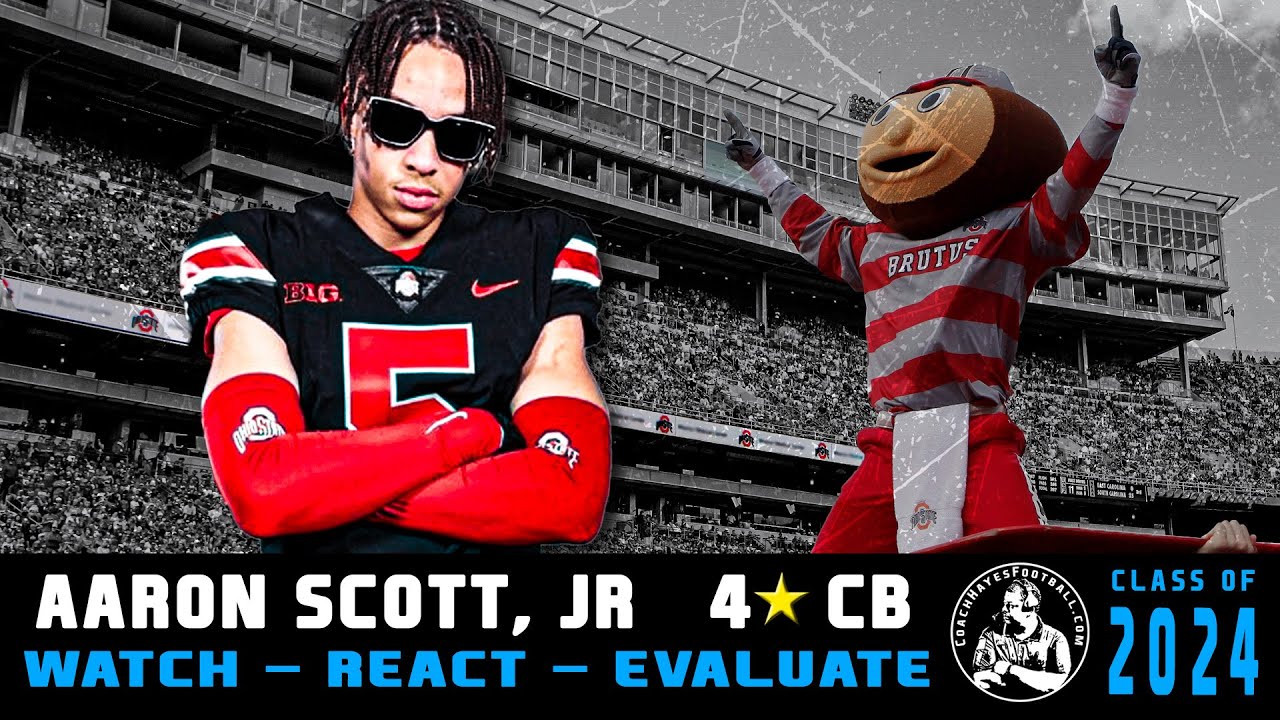 4⭐ CB: Aaron Scott | Highlight Review | #OhioState  Commit | #WRE24