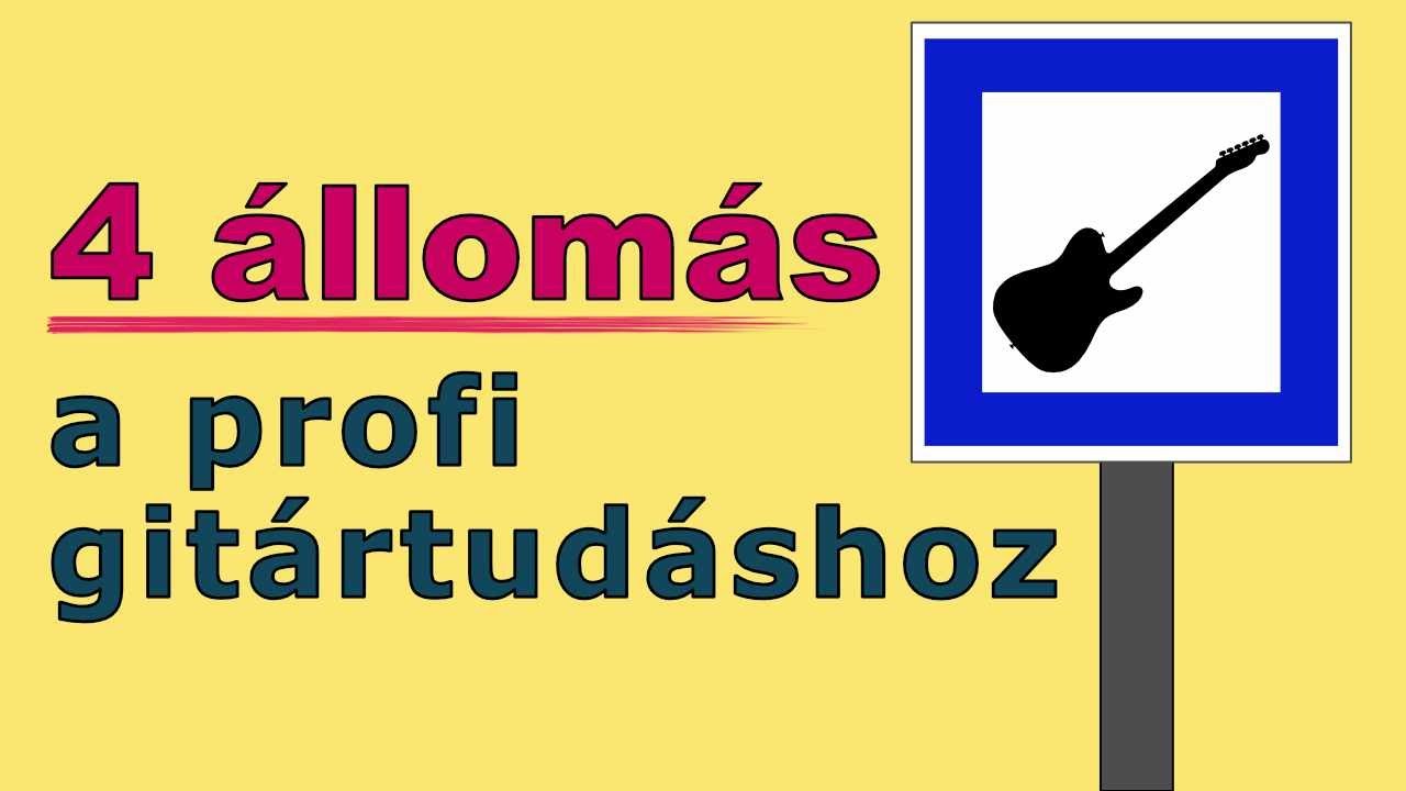 Bizonytalanság a gitártanulásban? Útmutató, hogy magas szintre juss.