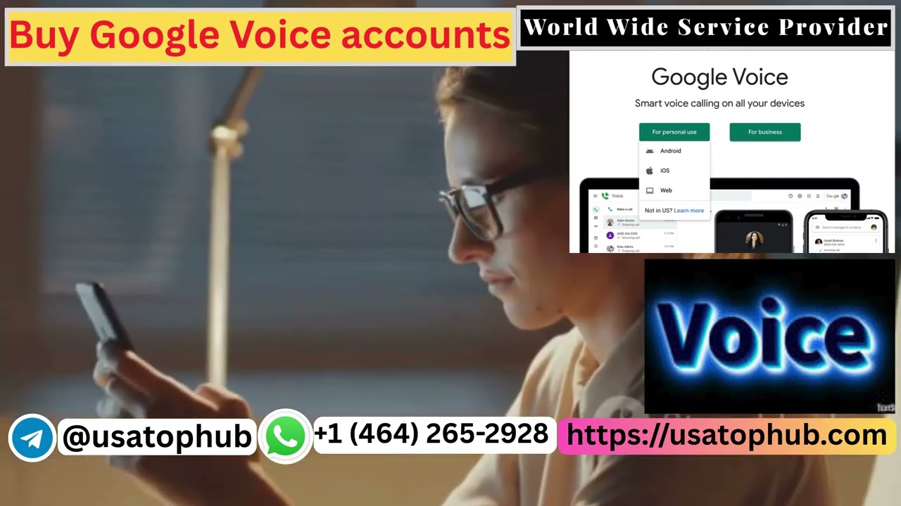 how to Buy Google Voice accounts in US.