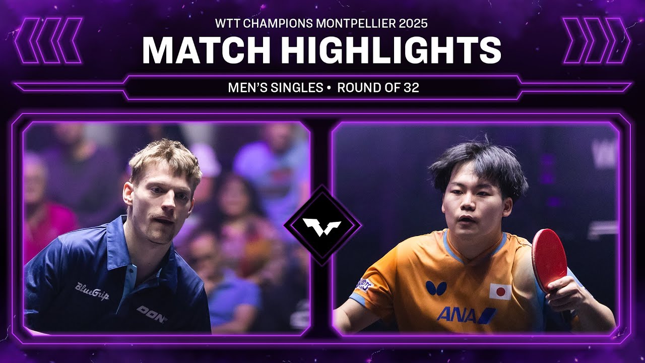 Anders Lind vs Sora Matsushima | MS R32 | #WTTMontpellier 2025