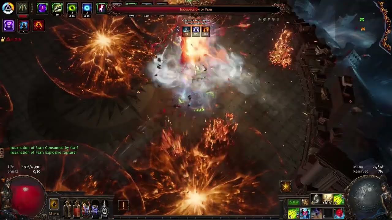 PoE 3.26 - Split Arrow Warden | Machine gun build | Fully equipped Merc