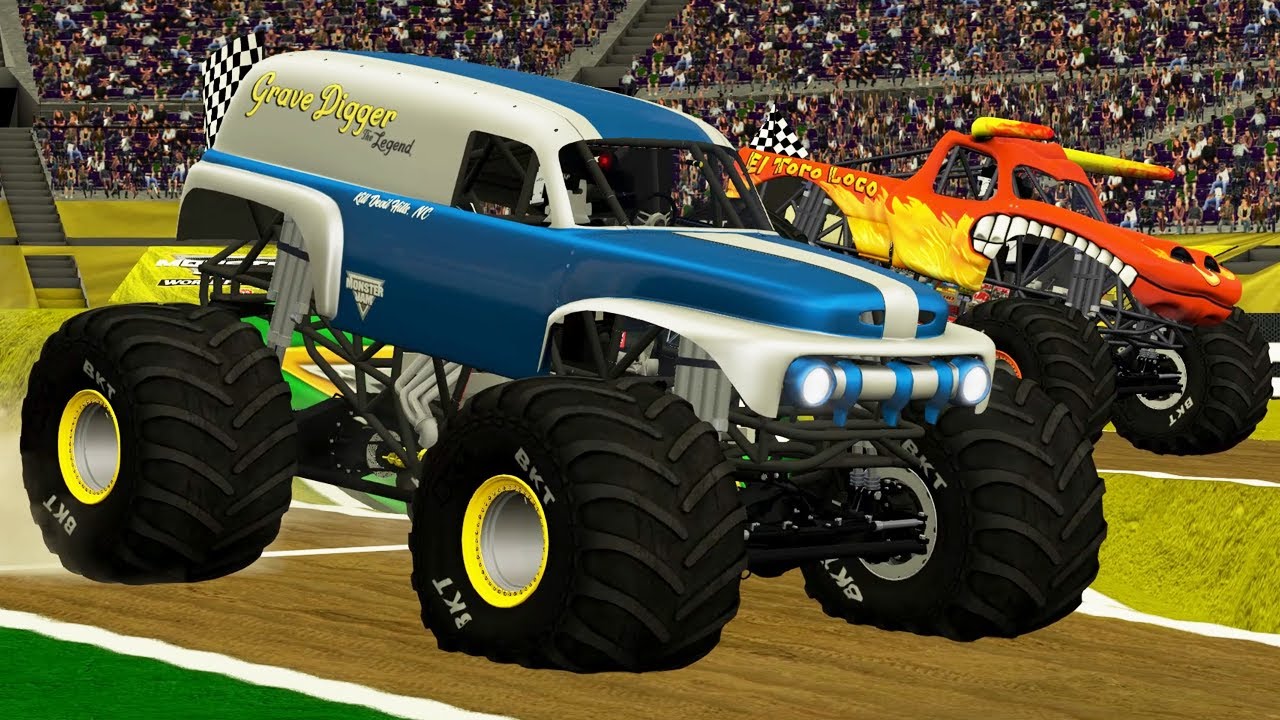 20 Truck World Finals 18 Racing - BeamNG.Drive Monster Jam
