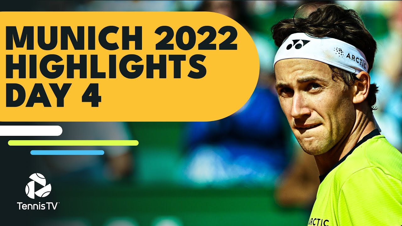 Ruud Starts Campaign v Molcan; Opelka in Action, Tabilo Faces Gaston | Munich 2022 Highlights Day 4