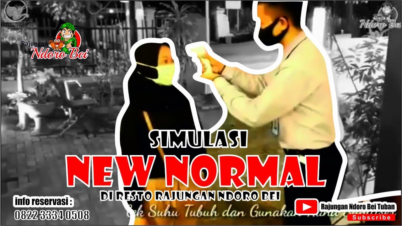 Simulasi NEW NORMAL !!! di resto rajungan ndoro bei.
