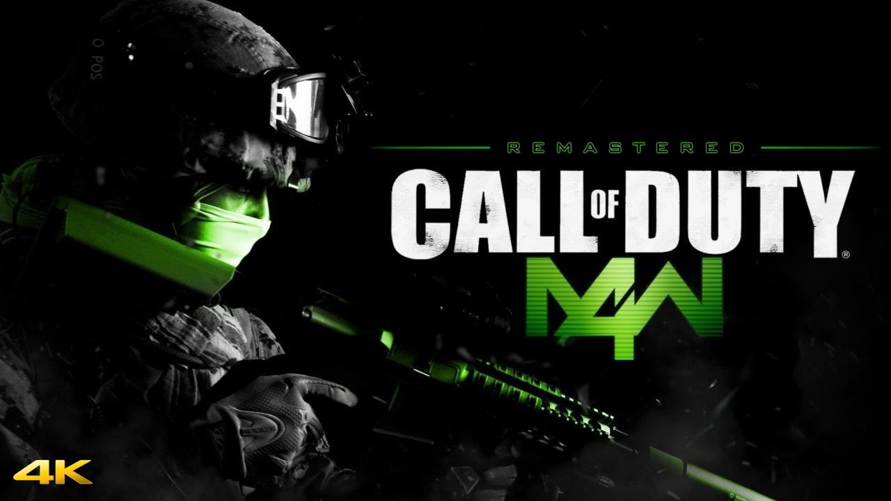Call of Duty 4 : Modern Warfare Remastered Game Movie (PC 4K | 60FPS)