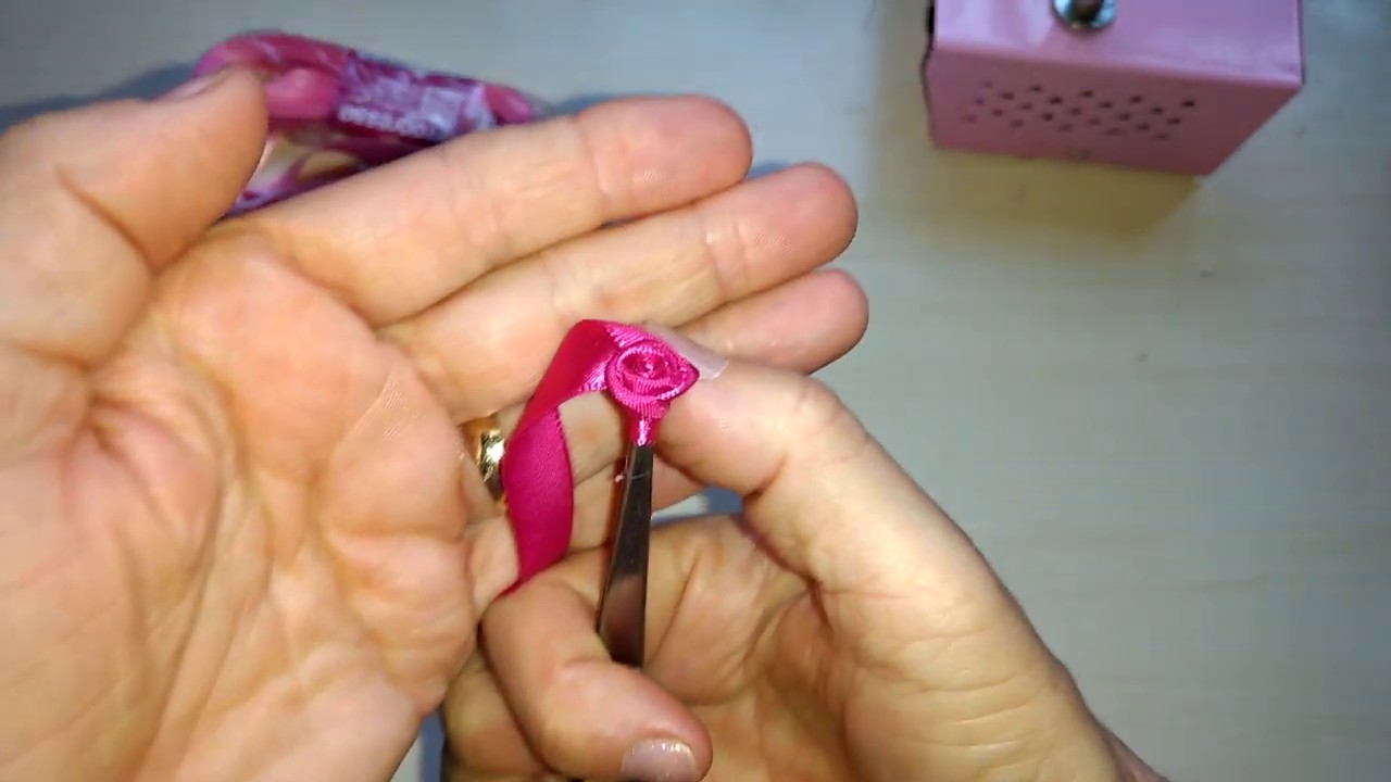 Como fazer flor rococó usando pinça- SUPER FACIL.