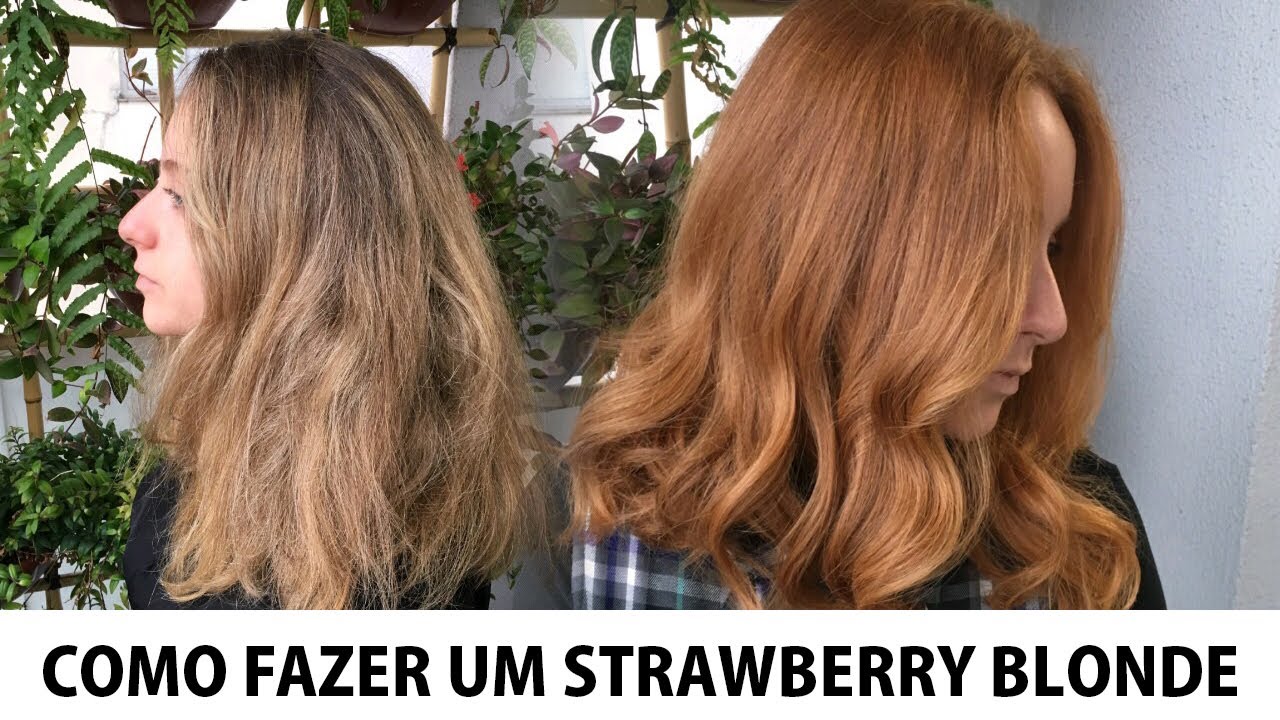 COMO FAZER UM STRAWBERRY BLONDE