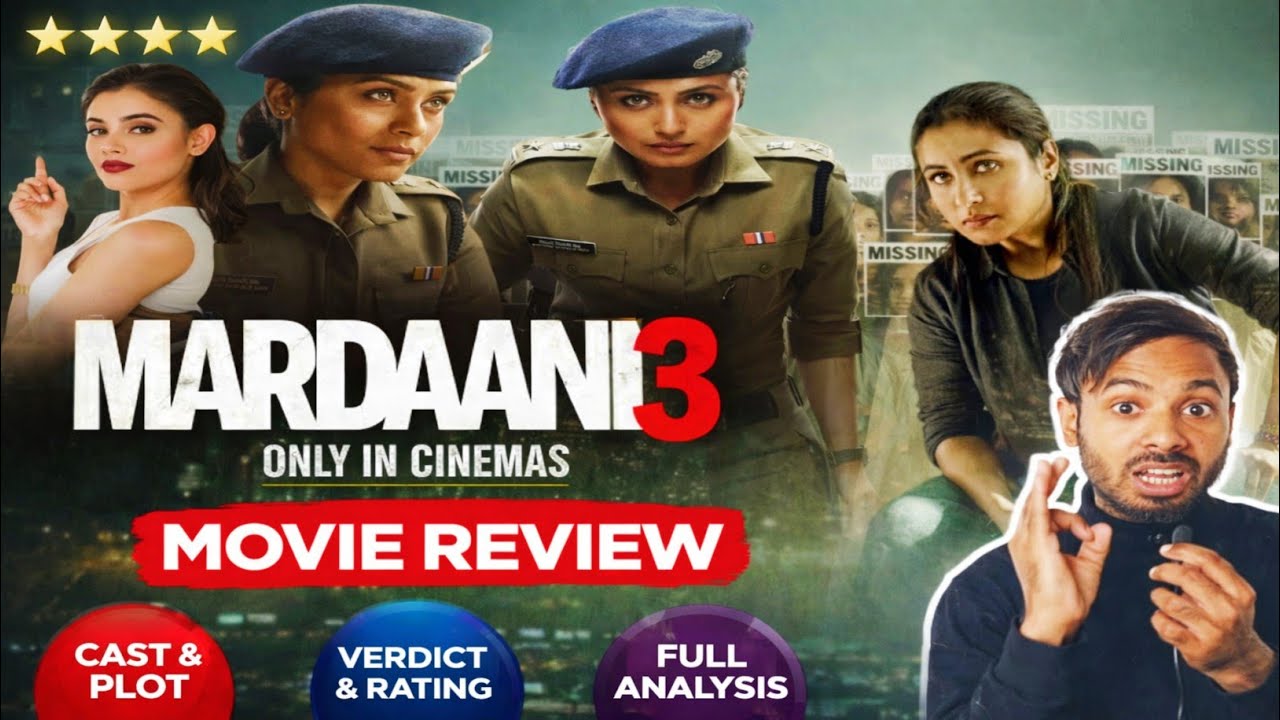 MARDAANI 3 MOVIE REVIEW | RANI MUKERJI IS BACK IN POWERFUL AVATAR | NETFLIX