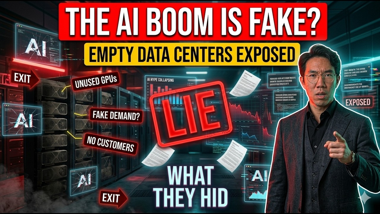 The AI boom is a lie: Fake data centres and unused GPUs | Ed Zitron
