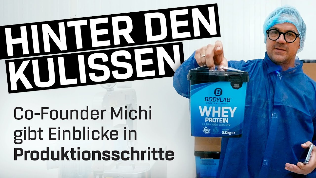 Blick hinter die Kulissen: So wird unser Whey Protein abgefüllt!