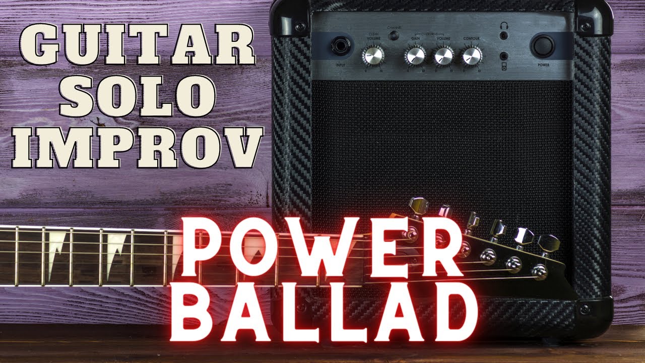 Power Ballad G Major 75 bpm Guitar Backing Track