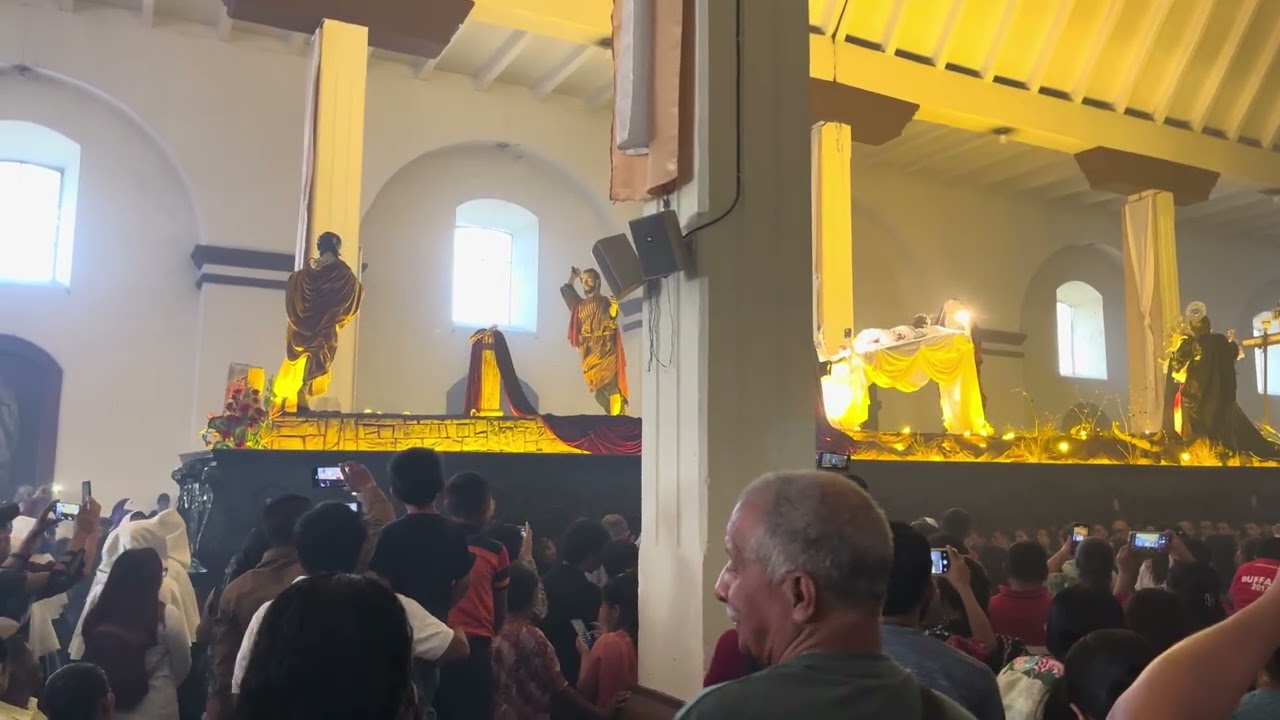 PROCESIÓN SEÑOR SEPULTADO CRISTO YACENTE DE LA EXALTACIÓN DE LA CATEDRAL DE COBÁN A.V. PT 2 2024