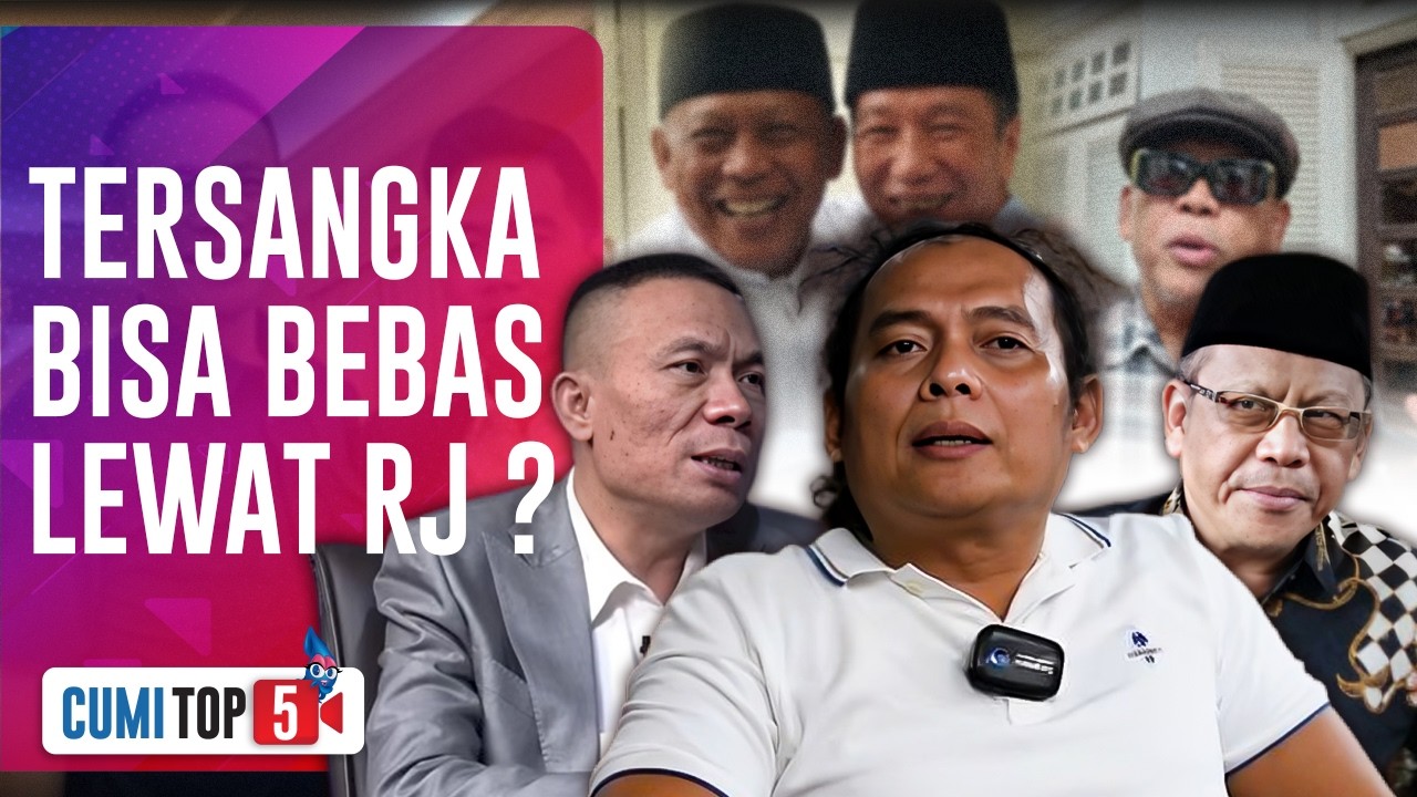 5 Analisis Deolipa Yumara: Mengapa Rj Bisa Selamatkan Tersangka Dari Jerat Hukum? | CUMI TOP V