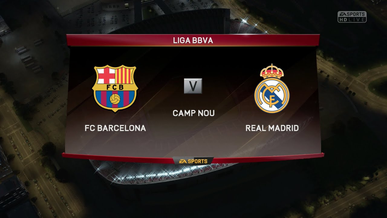 FIFA 16 - FC Barcelona vs. Real Madrid 