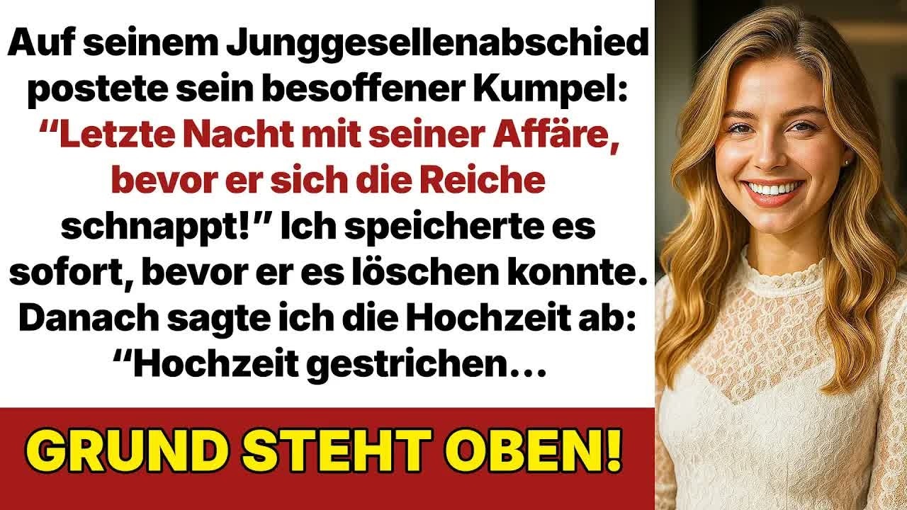 Vor unserer Hochzeit postete sein Kumpel online, dass mein Mann mich betrogen hat