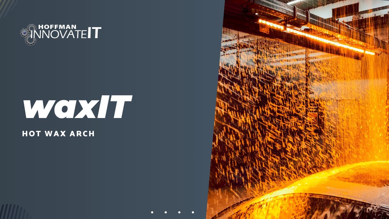 Hoffman innovateIT Car Wash Equipment | waxIT Hot Wax Arch
