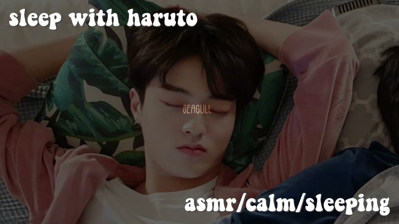 TREASURE ASMR | sleeping with haruto [ breathing, raining ]