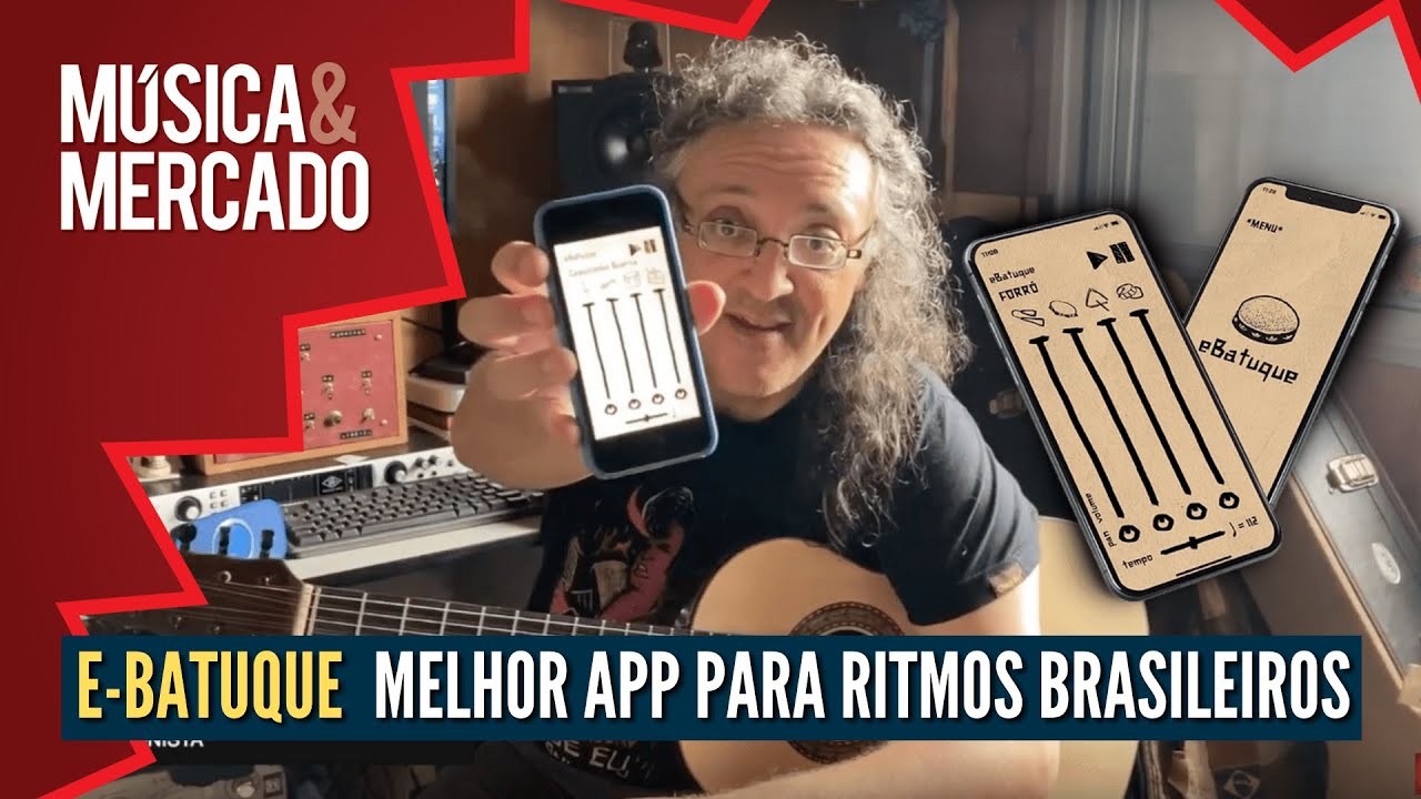 Melhor app para ritmos brasileiros: e-Batuque