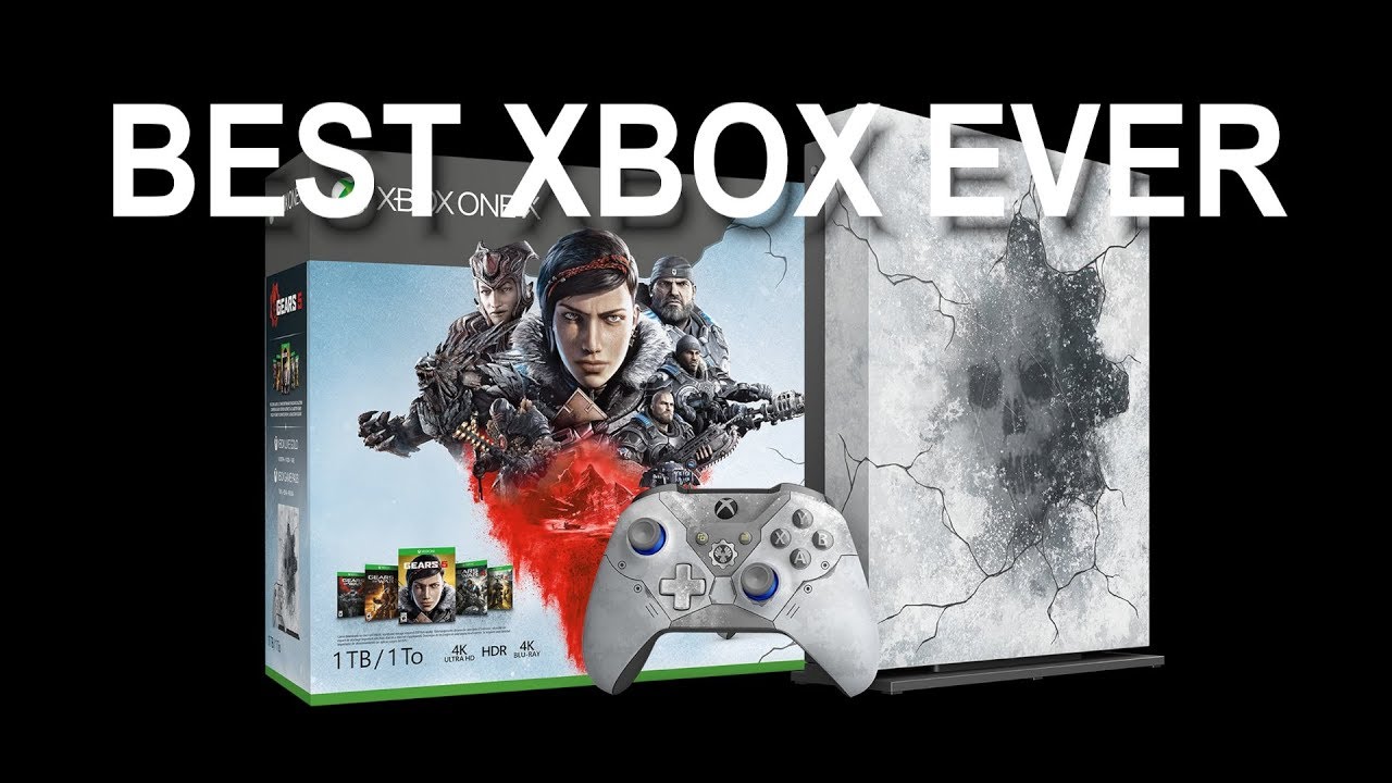 Xbox One X Gears 5 Limited Edition - Unboxing