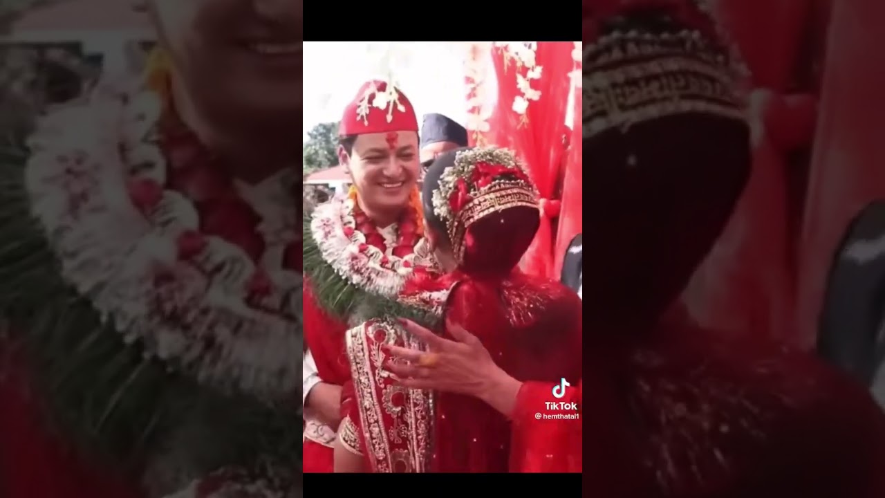 Salon basnet wedding karishma kc🥰#shorts