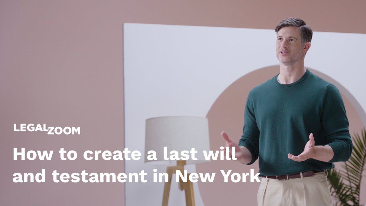 How to create a last will and testament in New York