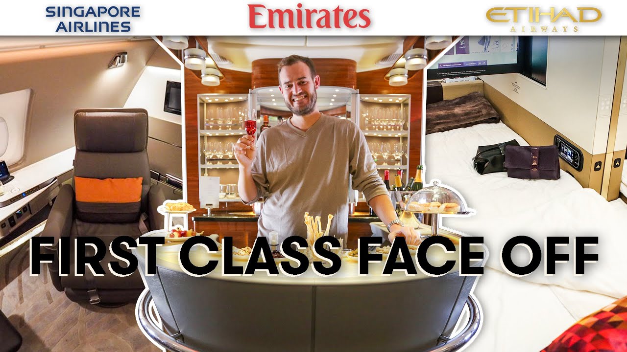 Сравнение первого класса A380 Singapore Airlines, Emirates и Etihad