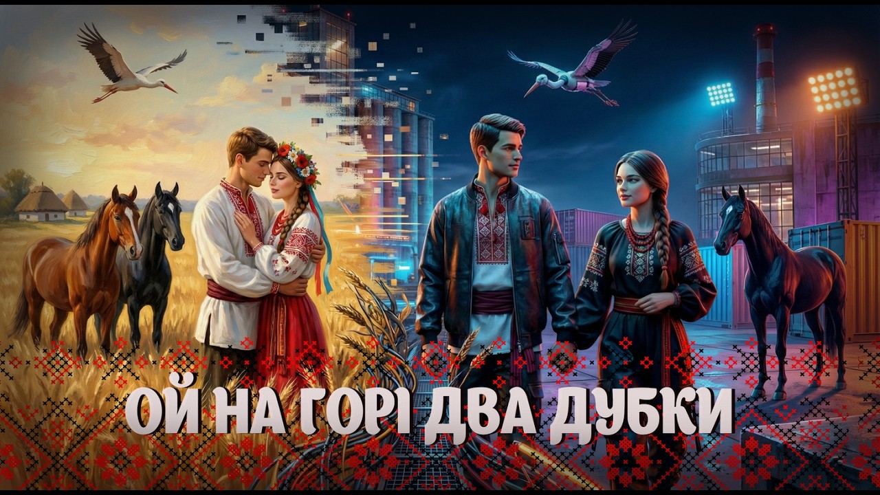 ОЙ НА ГОРІ ДВА ДУБКИ — ТАКЕ ВИ ПОЧУЄТЕ ВПЕРШЕ! 🎸🔥 (Lyric Video)