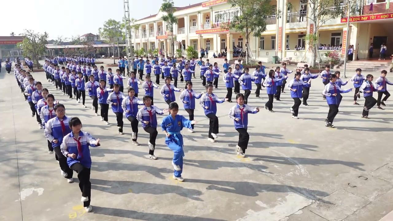 Đồng diễn Vovinam - 8AB - 2025-2026