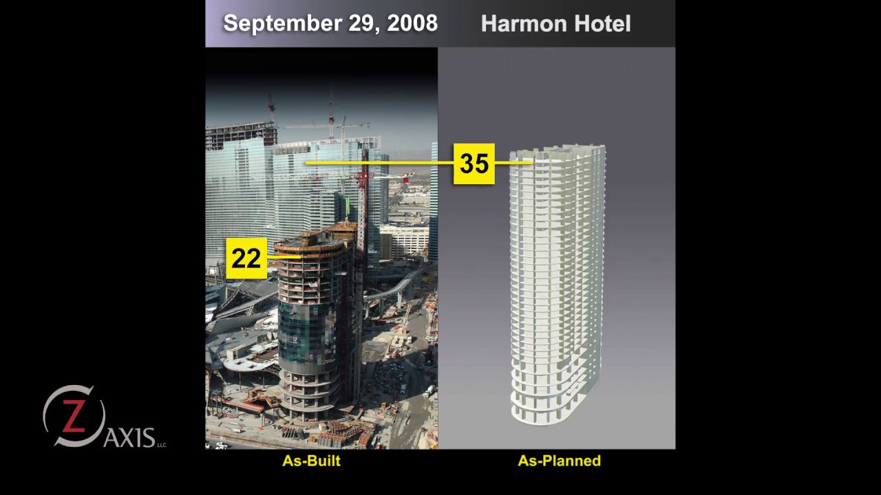 Harmon Hotel Construction Timelapse