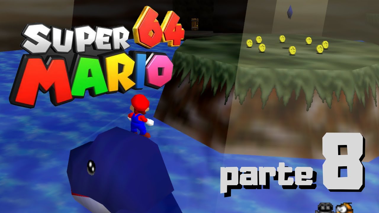 VAMOS JOGAR SUPER MARIO 64 120 ESTRELAS DETONADO COMPLETO - Parte 8: Essa fase é um LABIRINTO!