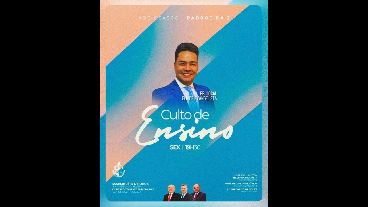 🔴 AO VIVO l CULTO DE ENSINO