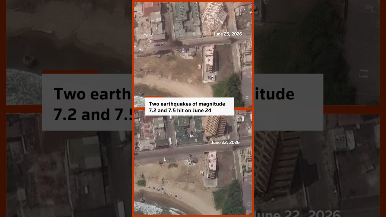 Satellite images show before and after Venezuela's deadly quakes