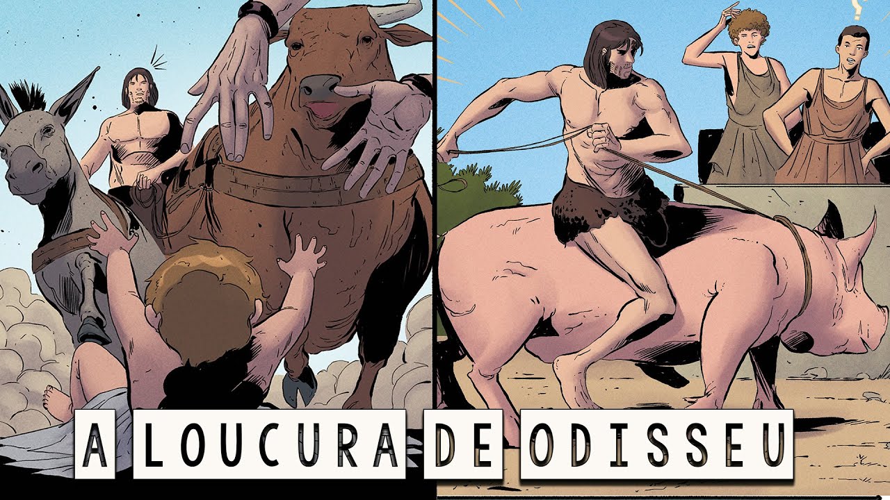 A Loucura de Odisseu - Os Gregos se Preparam para a Guerra - A Saga da Guerra de Tróia Ep.05