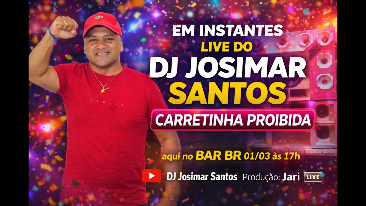 🔴AO VIVO | DJ JOSIMAR SANTOS - DOMINGO 01/03 ÀS 17H.