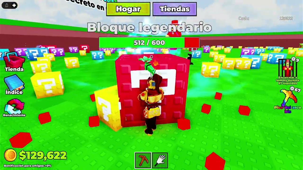 ¡Me salió mi PRIMER MÍTICO en Lucky Block!