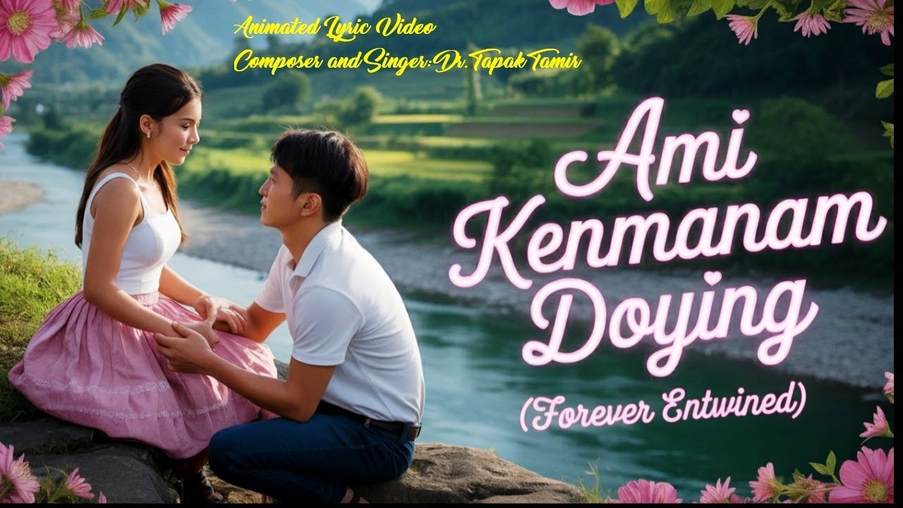 Ami Kenmanam Doying (Forever Entwined) | Adi Romantic Animated Lyric Video | Dr. Tapak Tamir