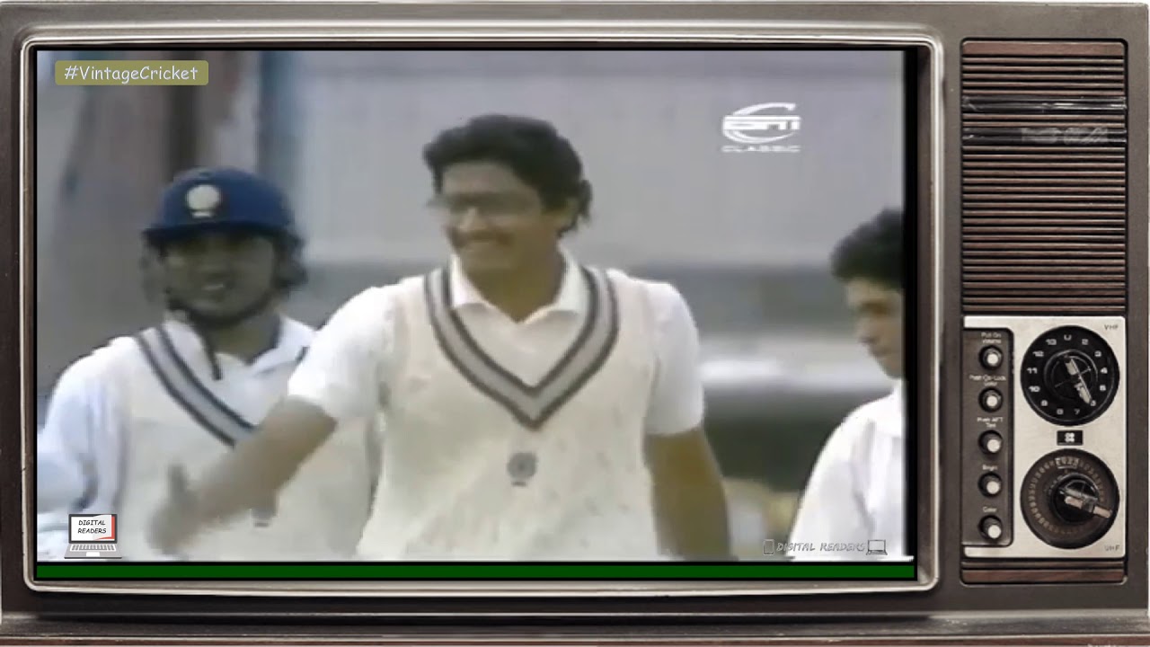 Anil Kumble Debut Against England 1990 | #VinatgeCricket | Digital Readers