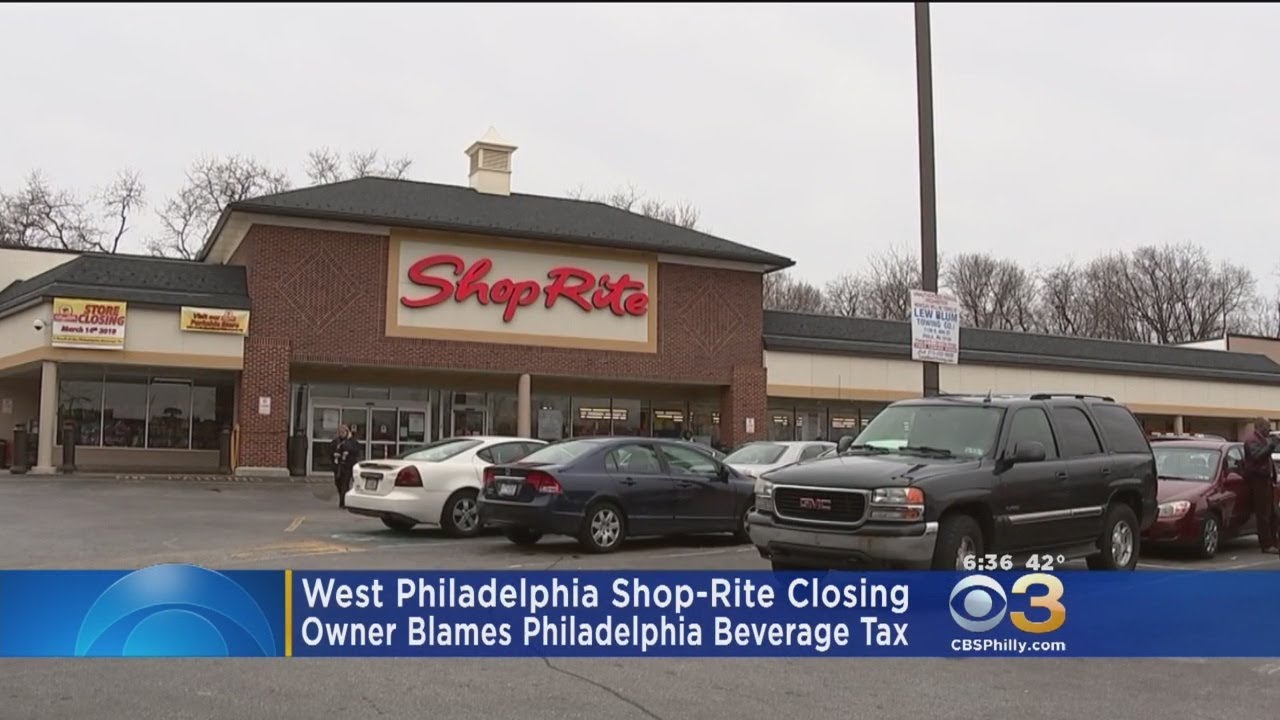 Philadelphia ShopRite Owner Blames City's Soda Tax For Store Closing