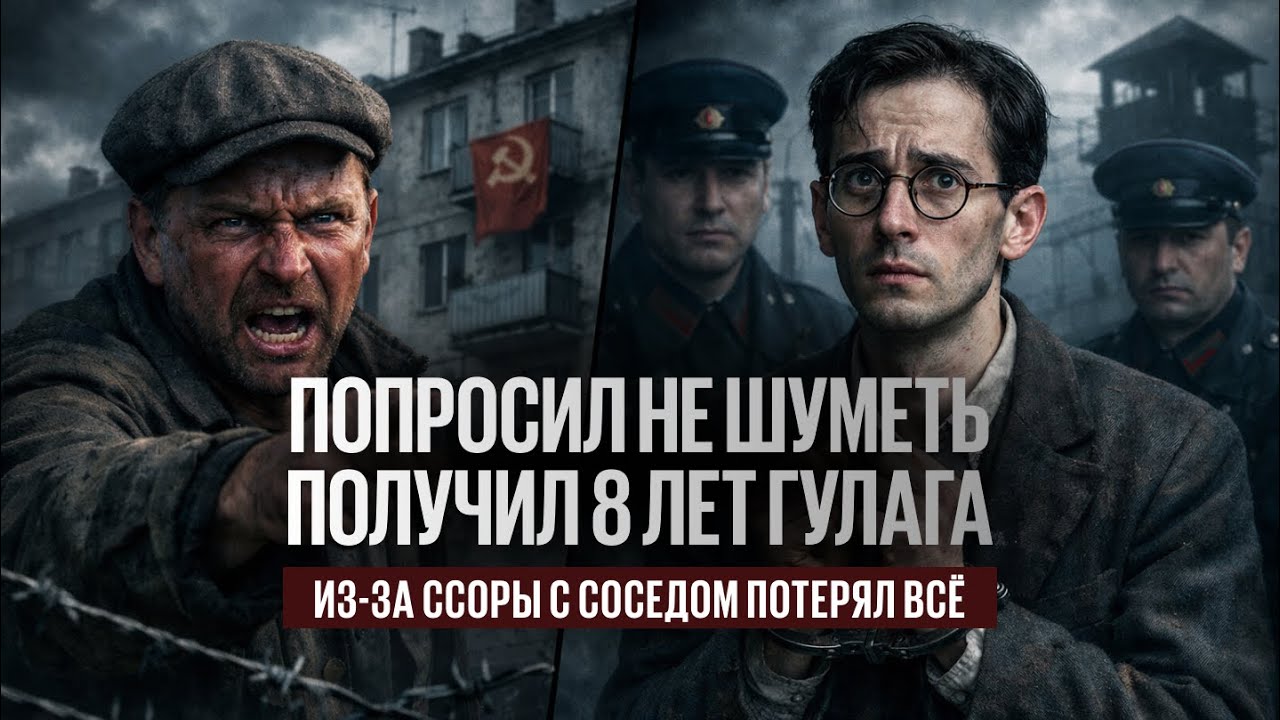 ЛОЖНЫЙ ДОНОС | ПОЛУЧИЛ 8 ЛЕТ ГУЛАГА