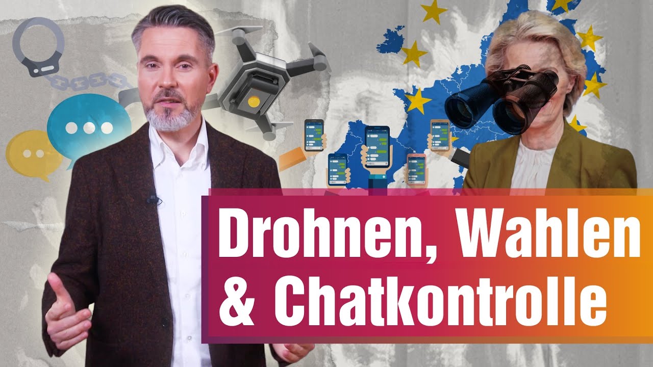 Chatkontrolle & Drohnen-Panik – mein Bericht aus dem EU-Parlament