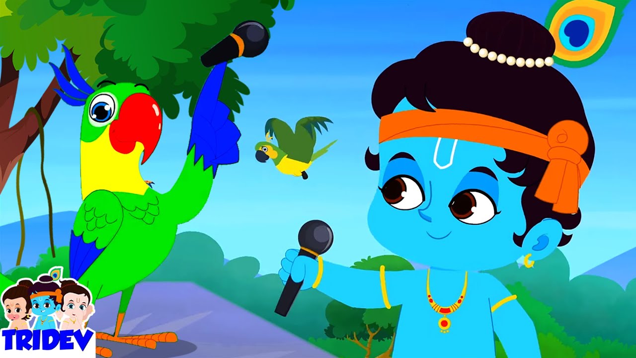 Main Tota Main Tota, मैं तोता मैं तोता, Hindi Rhyme by Tridev