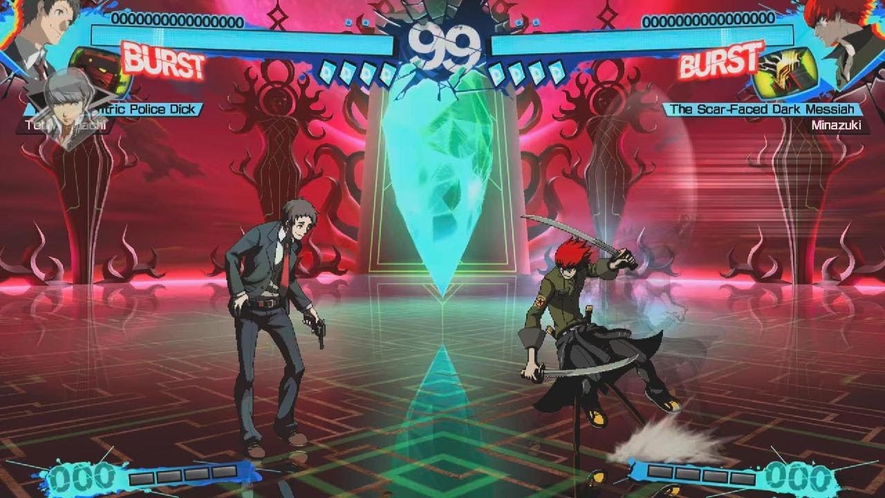 Persona 4 Arena ULTIMAX Tohru Adachi vs Sho Minazuki 2