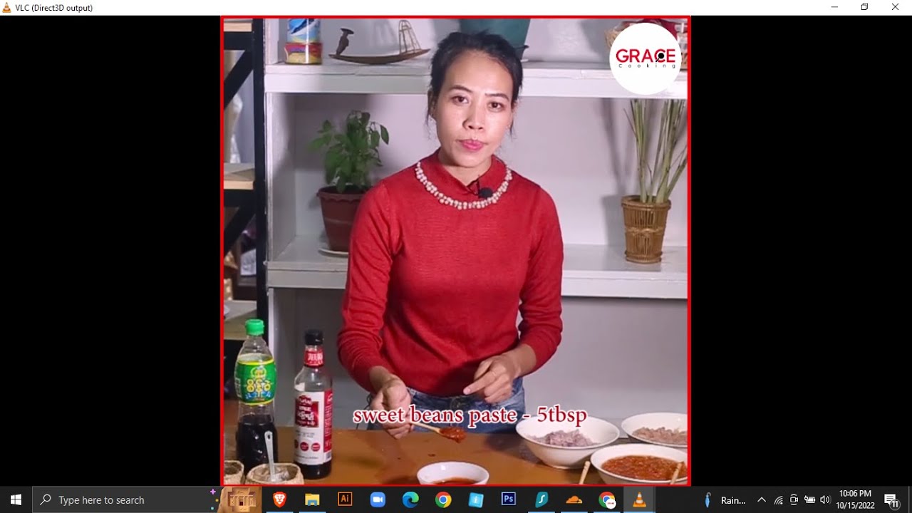 How to cook Shan noodle paste ရှမ်းခေါက်ဆွဲအနှစ်ချက်နည်း
