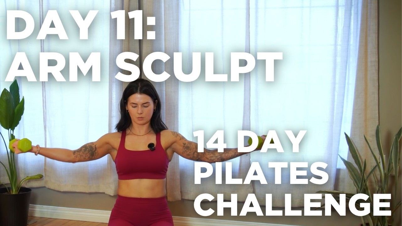 14 DAY PILATES CHALLENGE │ DAY 11 │ 15 MIN │UPPER BODY │ AT HOME PILATES │ PILATES WITH TALESE