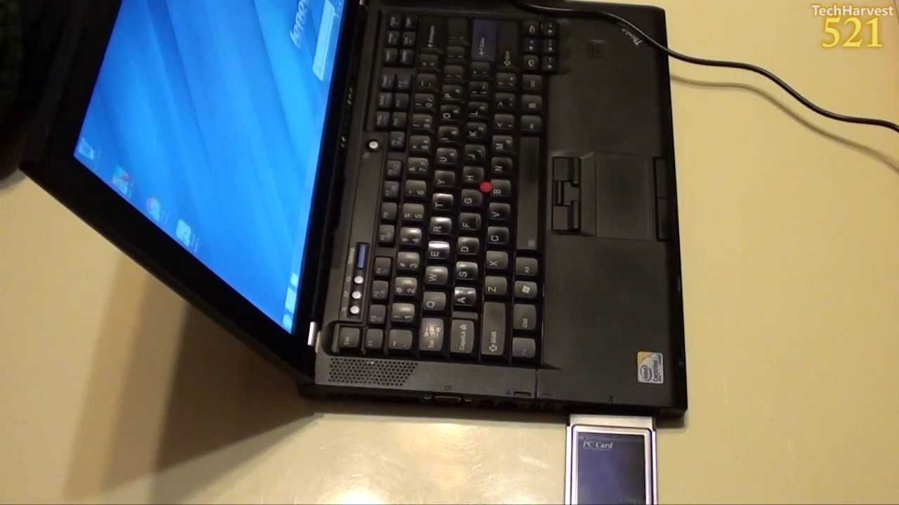 PC Card To SD Card Adapter: Upgrading An Older Laptop