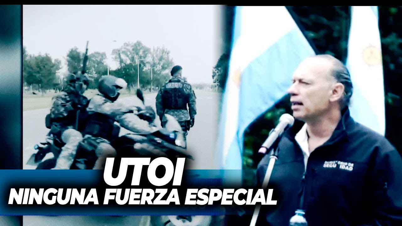 UTOI - NINGUNA FUERZA ESPECIAL: Los policías se tienen que comprar el uniforme que cuesta $100.000
