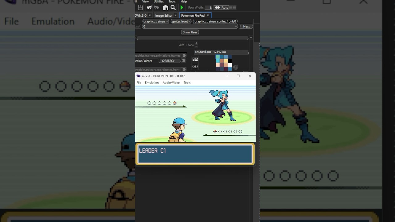 EASY Pokemon ROM Hacking! - Trainer Sprites