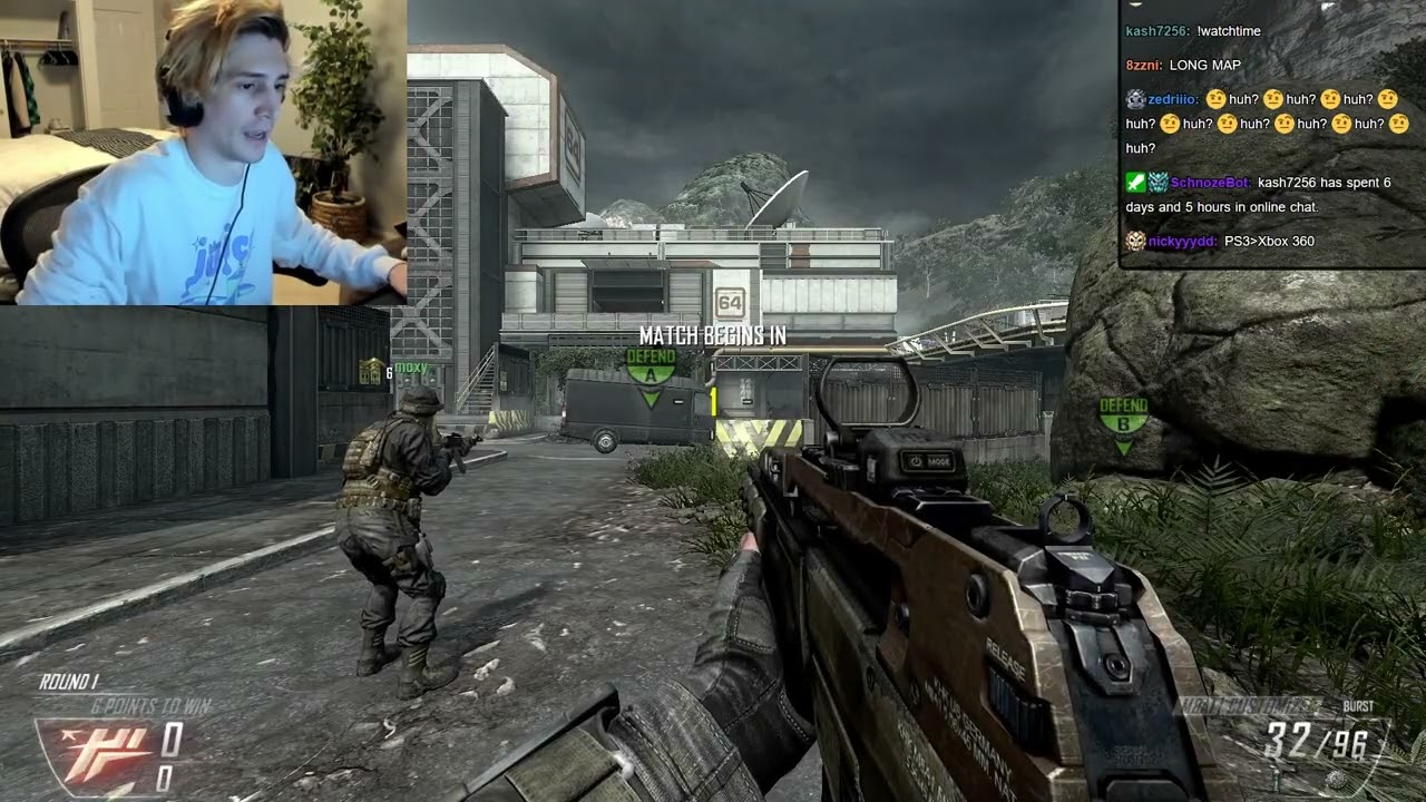 xQc plays COD: Black Ops 2 | April 5, 2022